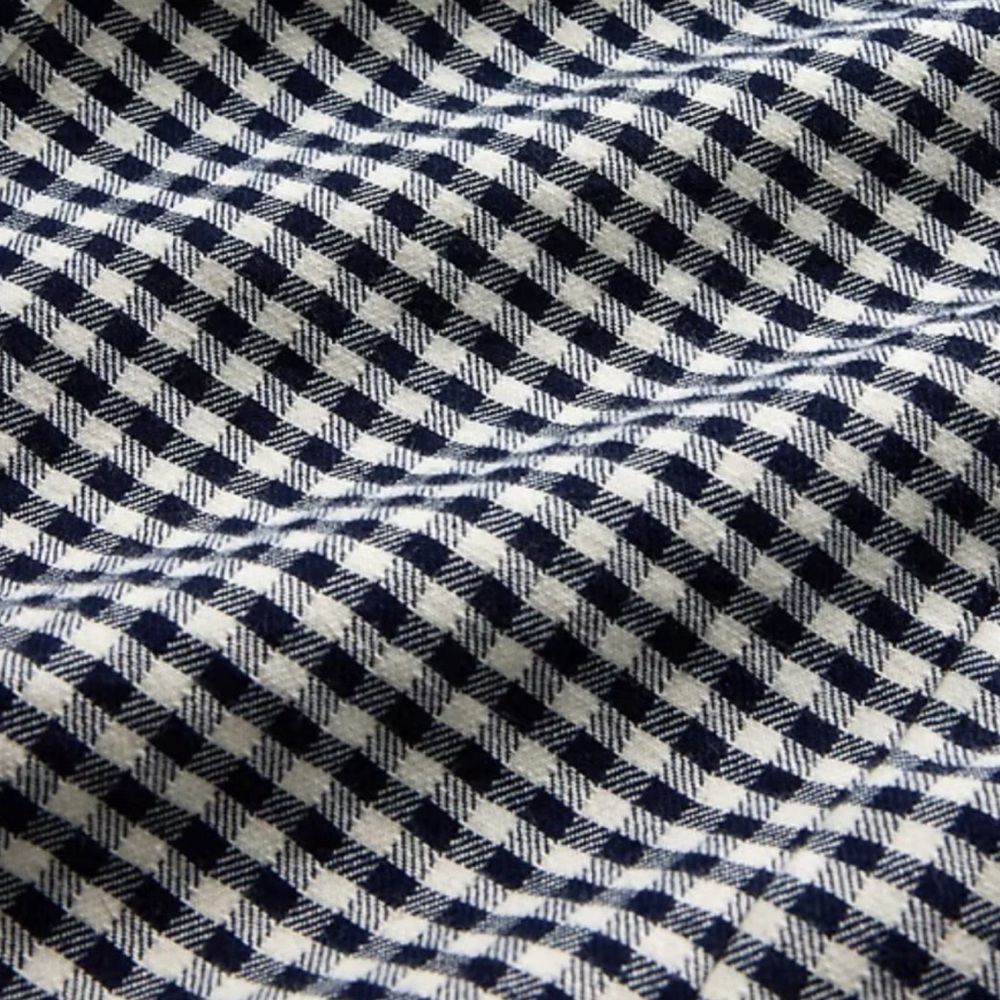 Gap Doen Mini Denim Gingham Shift - image 2